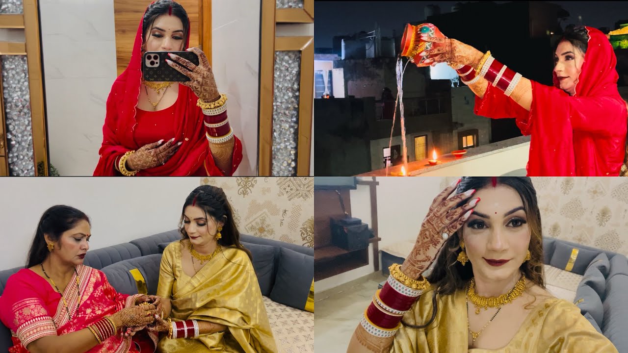 Karwa chauth special vlog...♥️🥰🙈
