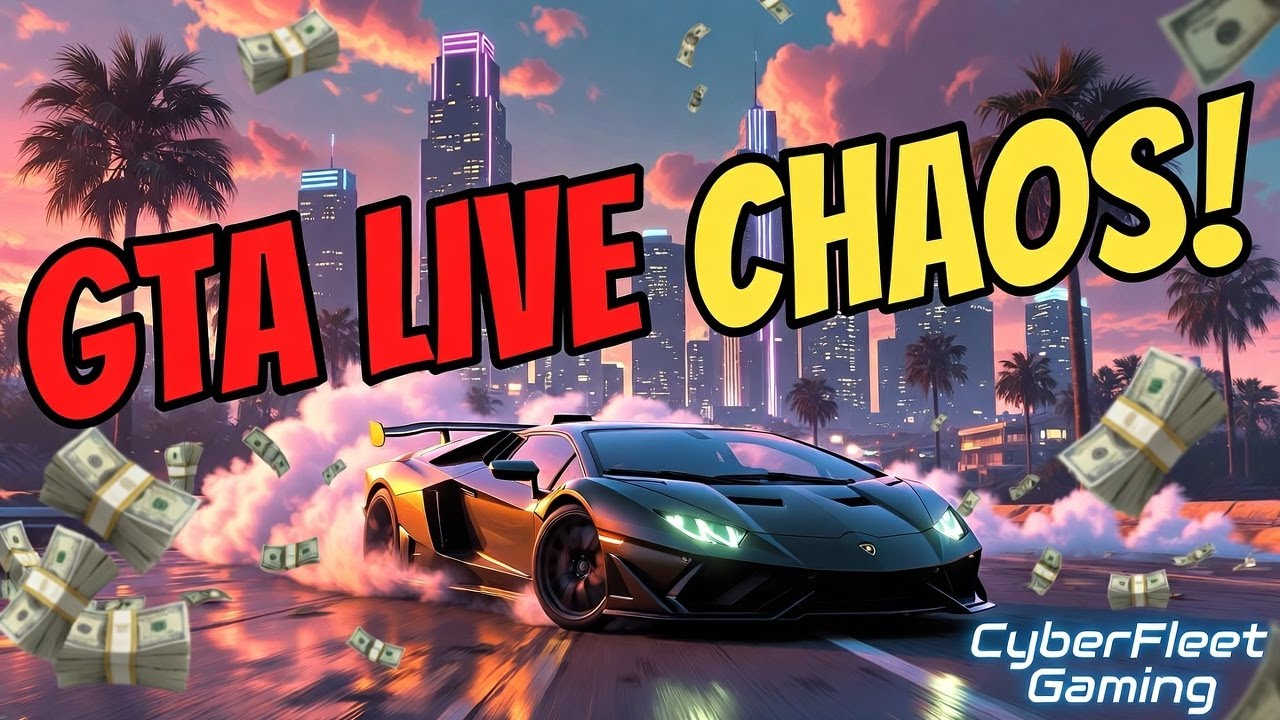 LIVE: GTA V Free roam Fun | Subscriber Games, Trolling & Giveaways! | CyberFleet Gaming 🎮😂..#live