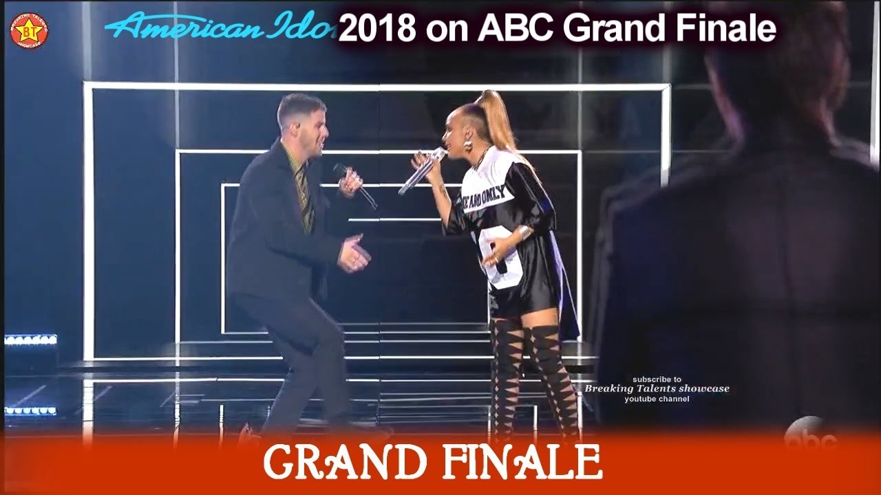 Jurnee and Nick Jonas sing “Jealous” American Idol 2018  Grand Finale