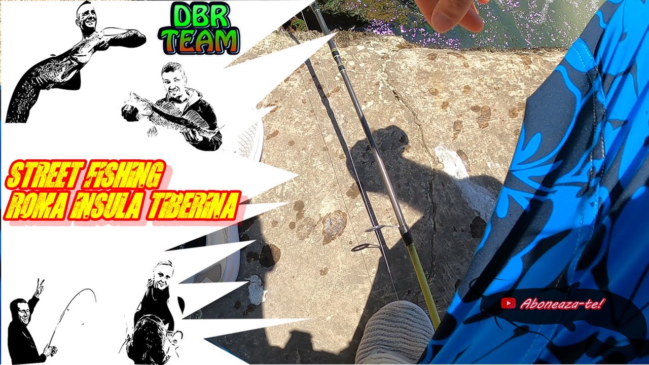 Street fishing Roma Insula Tiberina #streetfishing