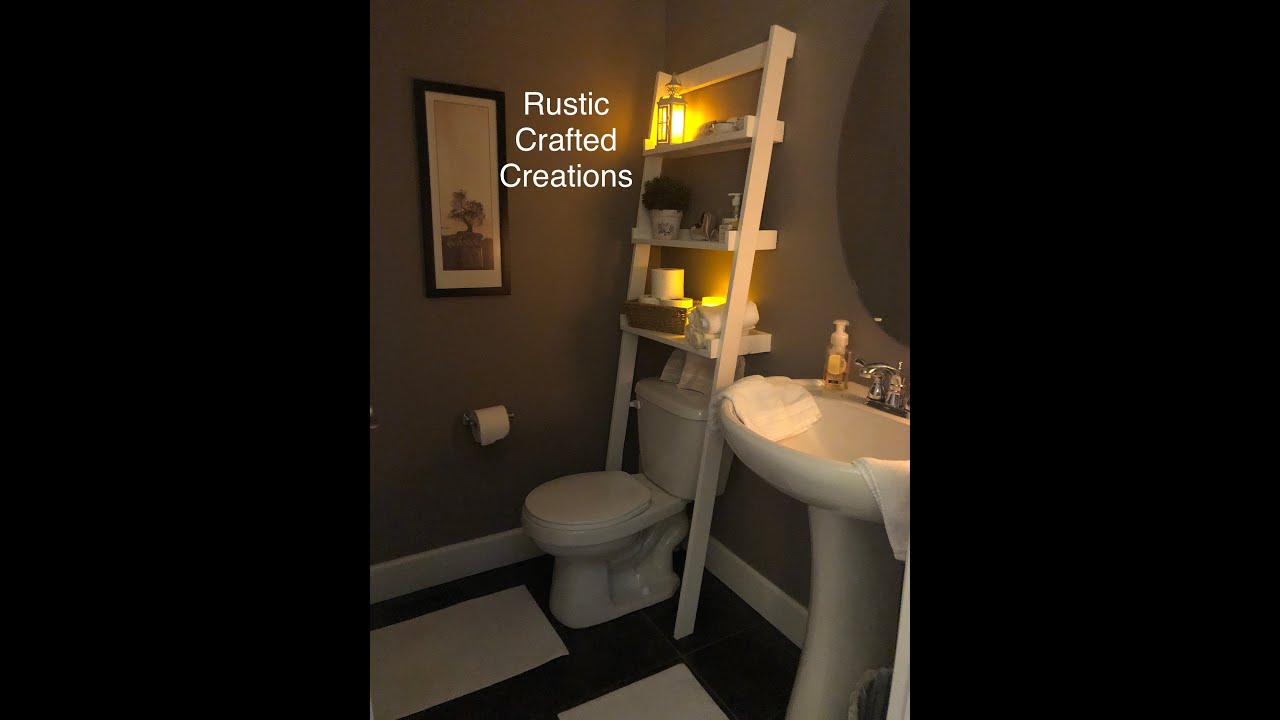 Toilet Ladder Shelf