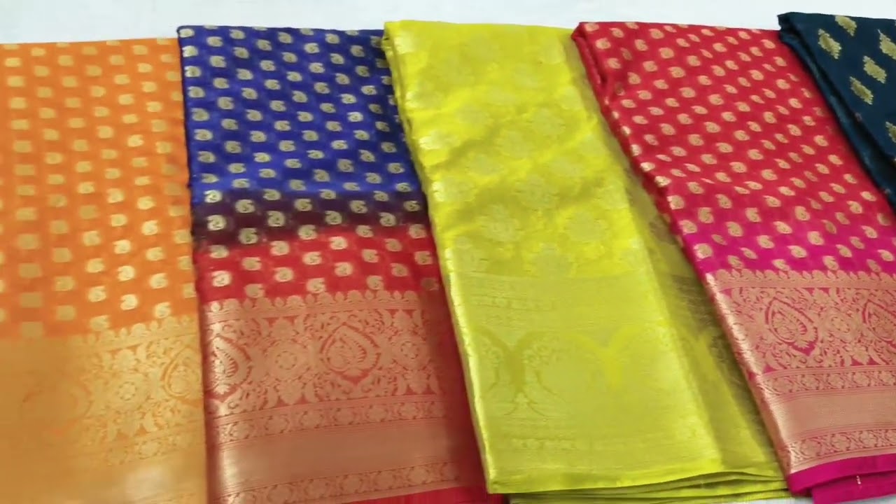 Vesicose Georgette sarees heavy fabric and big border sarees 