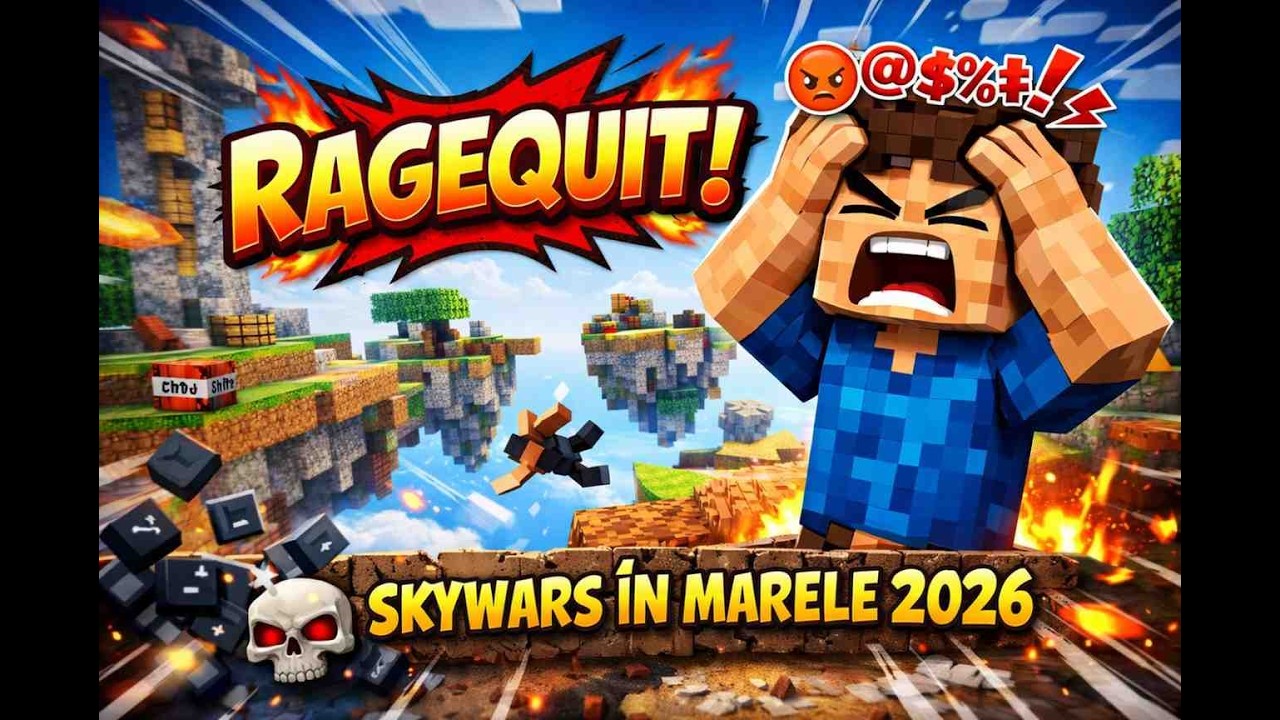 AM DAT RAGE QUIT || skywars in marele 2026 ???