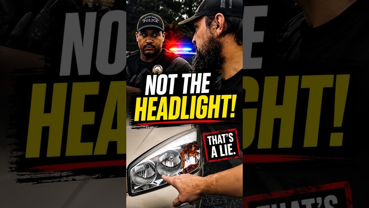 Why this cop changed his story mid-stop #trafficstop #copwatch #shorts #police