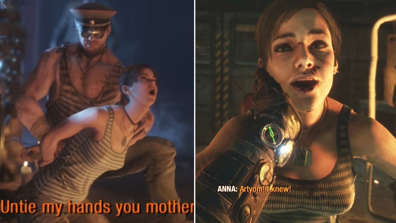 Saving Anna From Cannibals - Metro Exodus 2019
