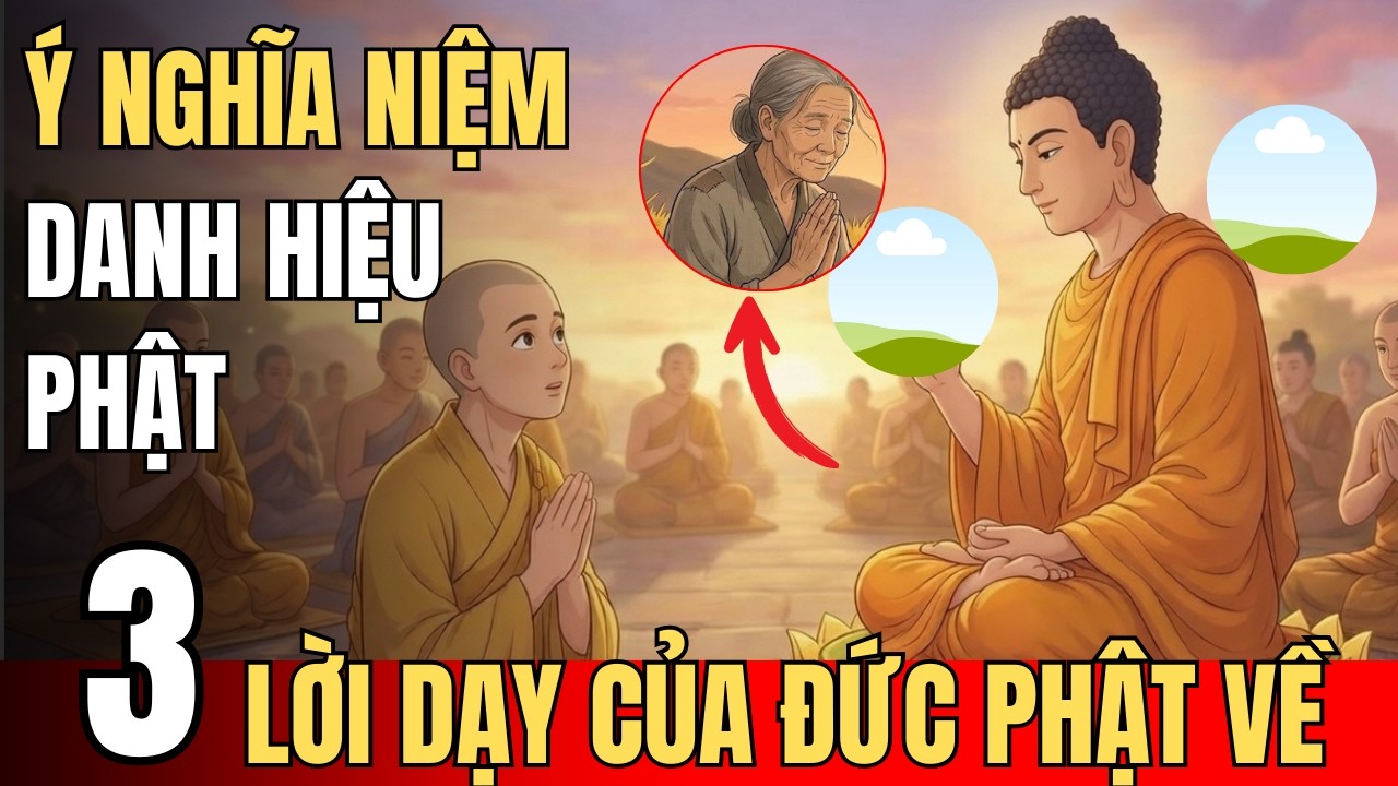 [ Đức Phật Tiết Lộ ] Ý Nghĩa Thực Sự Của Việc Niệm Danh Hiệu Phật Qua 3 Lời Dạy