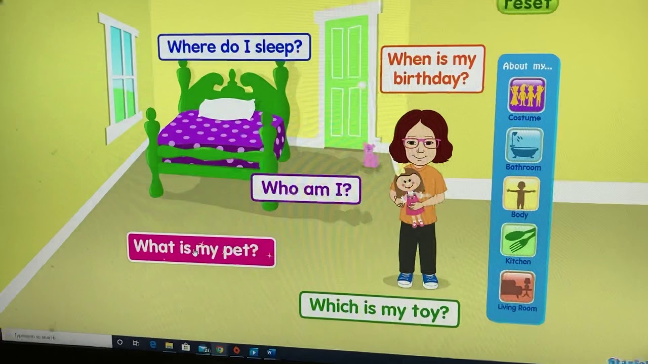 Playing starfall