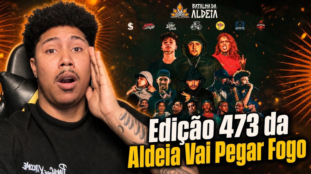 🔥 LIVE  REACT BATALHA DA ALDEIA 🔥