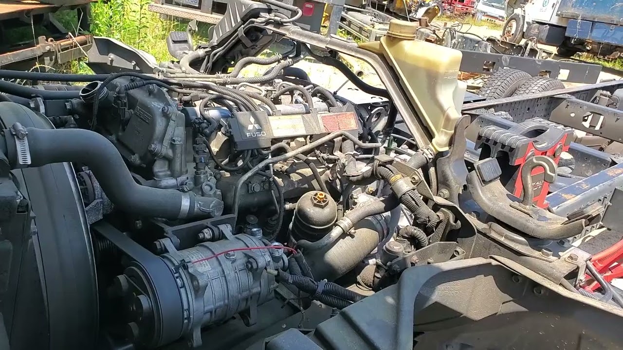 DELAUTO MITSUBISHI FUSO 4P10 DIESEL ENGINE VIN HK002334