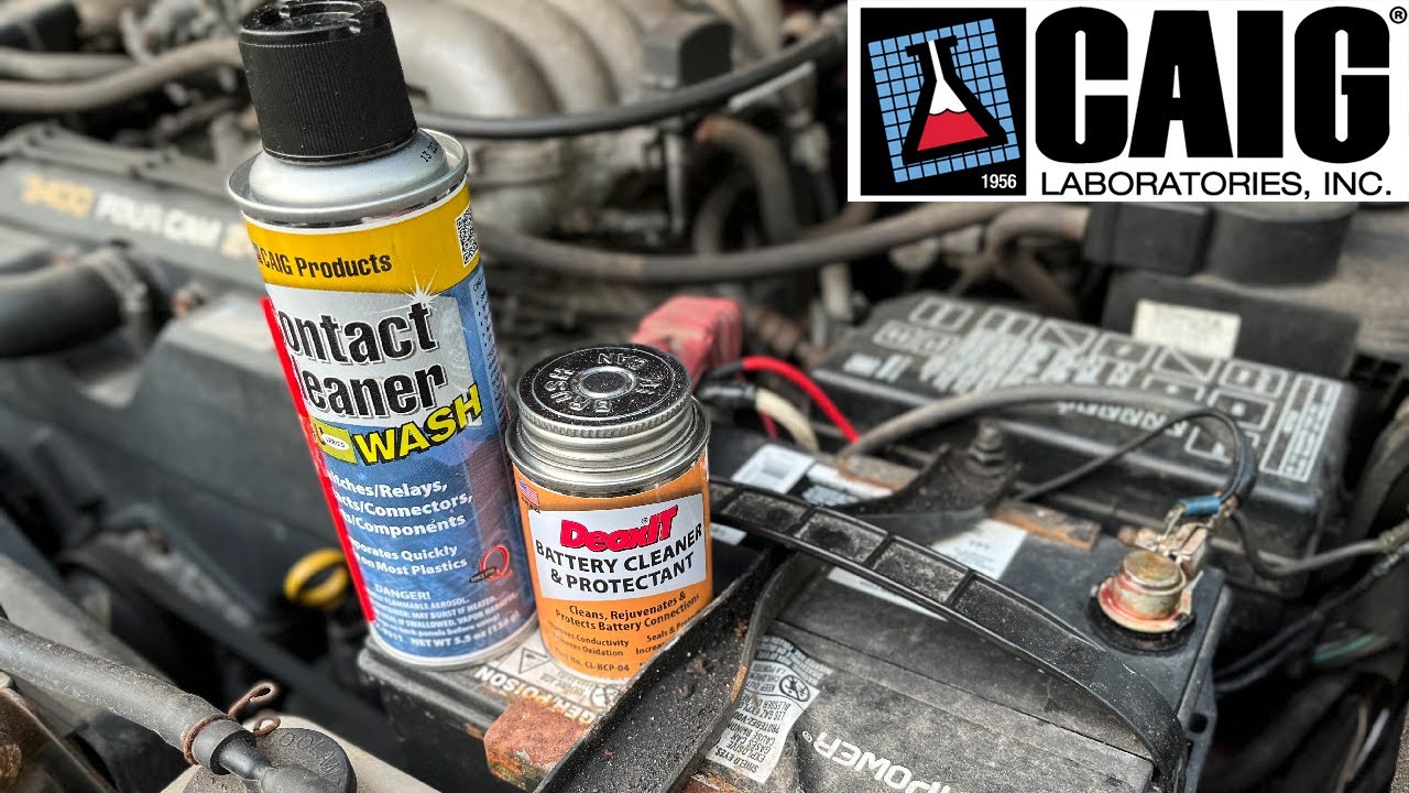 How to Clean and Maintain Battery Terminals in your Car with CAIG Products