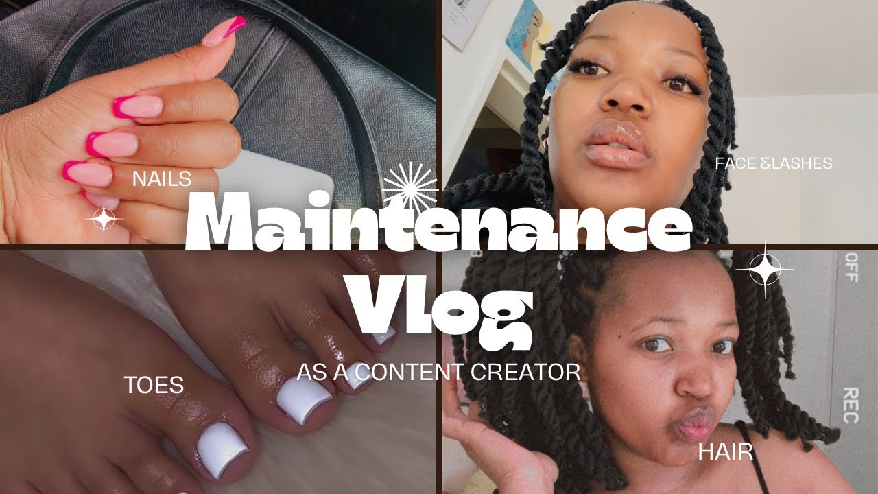 Vlogtober Day 16 | Maintenance Week ✨ Nails, Hair, Lashes, Sister Time & Church