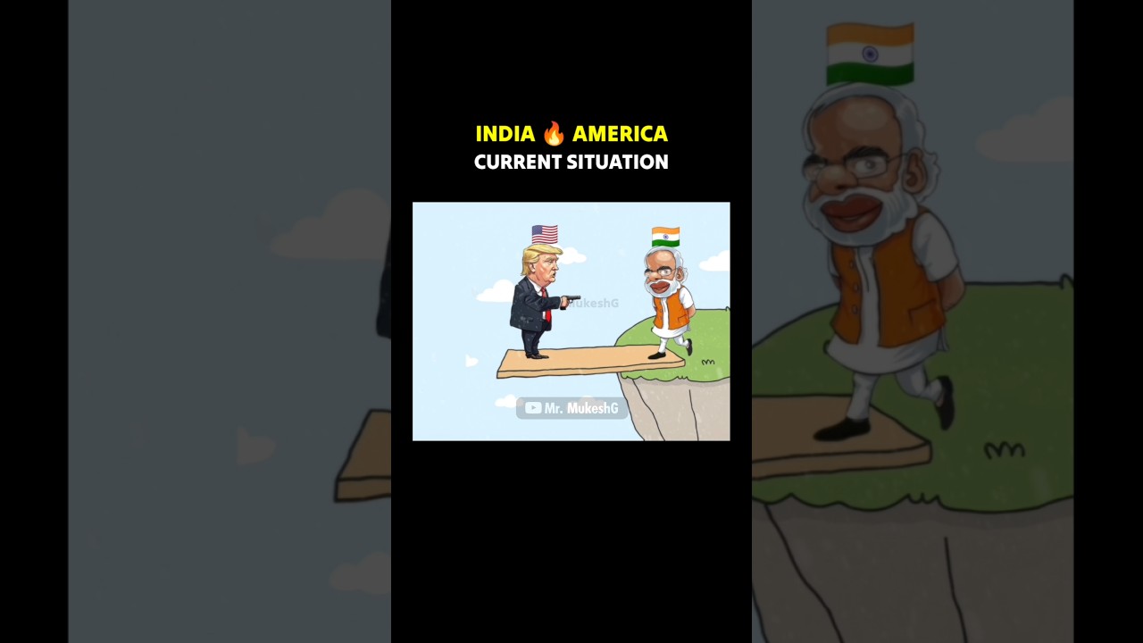 India - America Current Situation 🔥 Funny Meme #modivstrump