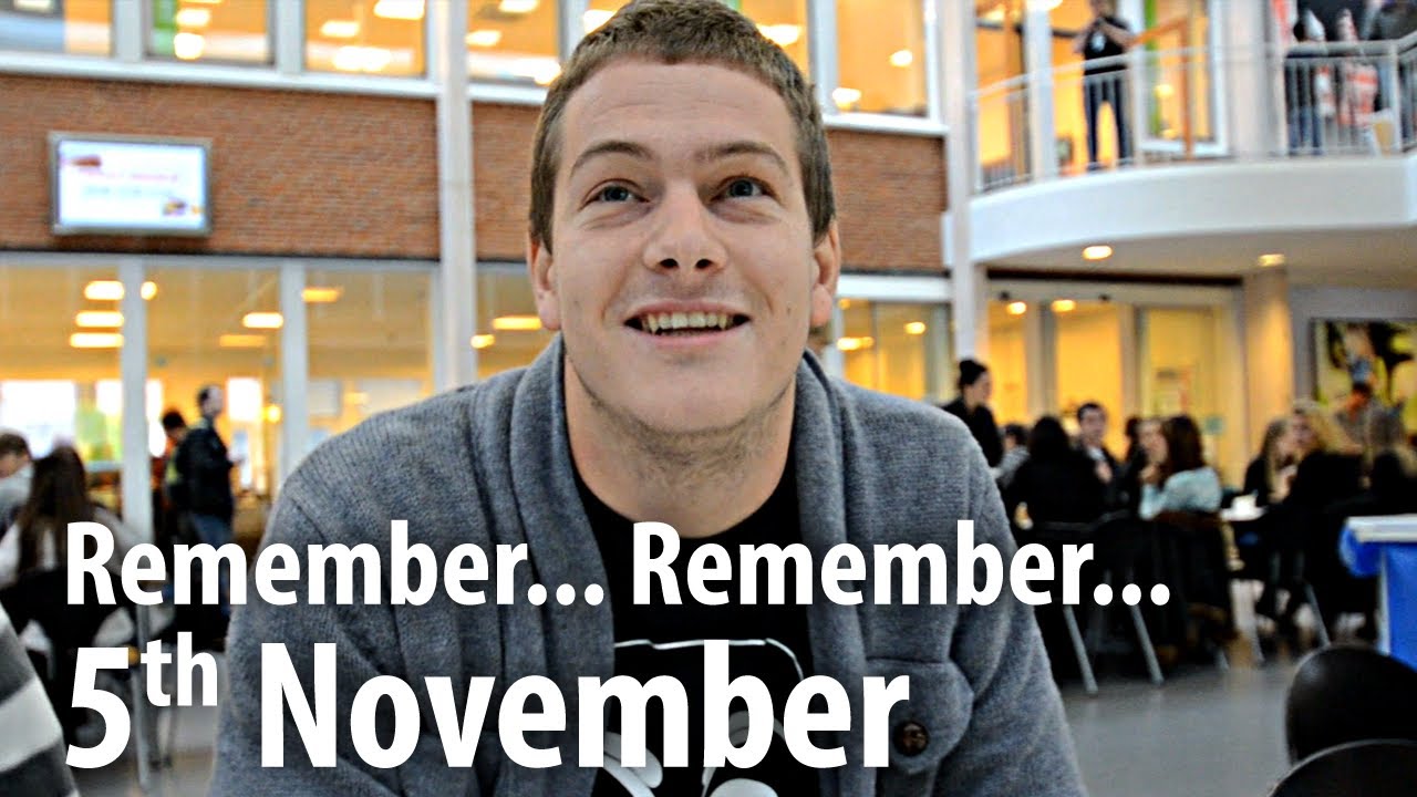 FLASHMOB - Remember... remember the 5th of November