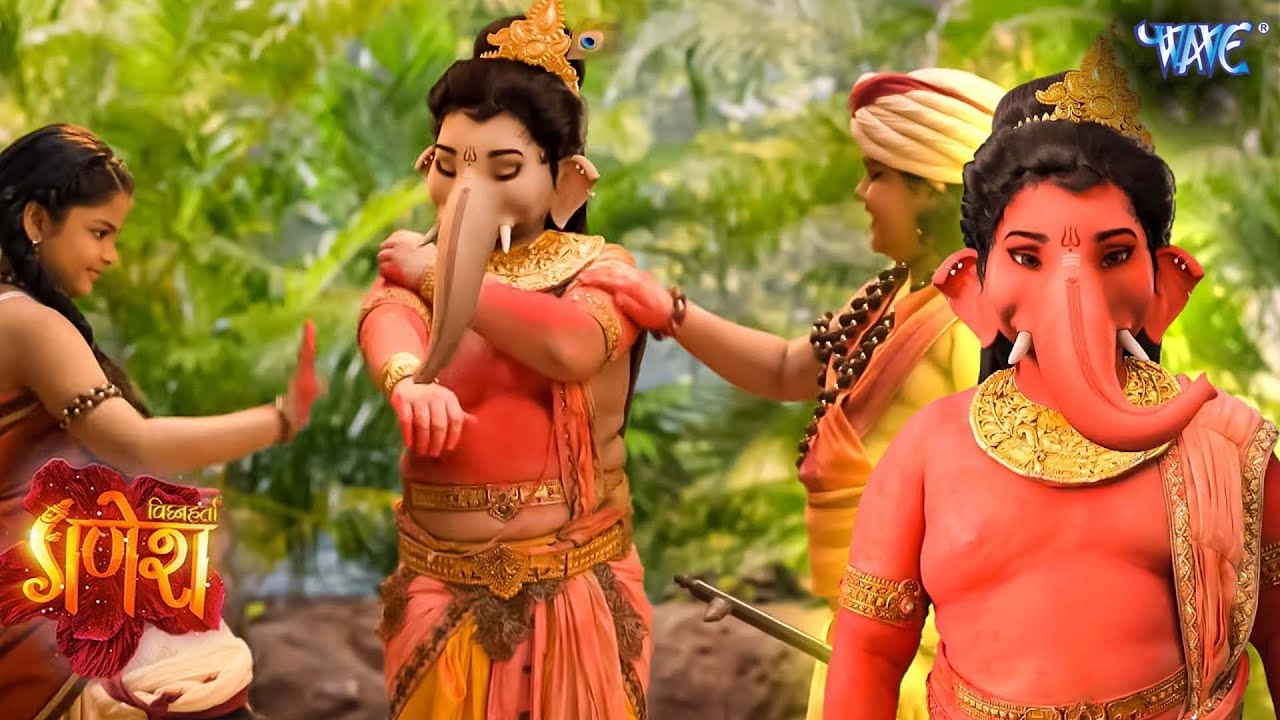 क्यों लगाया श्री गुणेश जीने अपने शरीर को सिंदूर? | Vighnaharta Ganesh | @BhaktitvserialsLKD