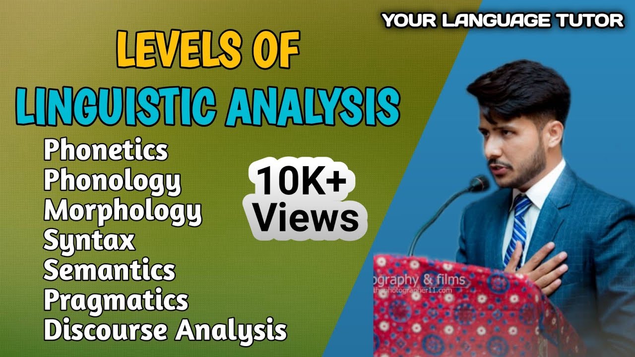 Levels of Linguistic Analysis | in Urdu/Hindi | Core Branches of Linguistics | Linguistics