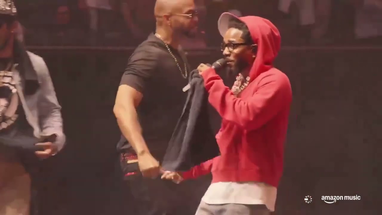 KENDRICK LAMAR, DEMAR DEROZAN, RUSSELL WESTBROOK & FRIENDS NOT LIKE US AT POP OUT CONCERT
