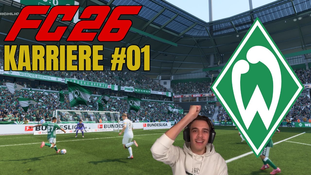 Elfmeterfestival zum Saisonbeginn!! | EA FC 26 Karrieremodus #1 | Werder Bremen | Let's Play