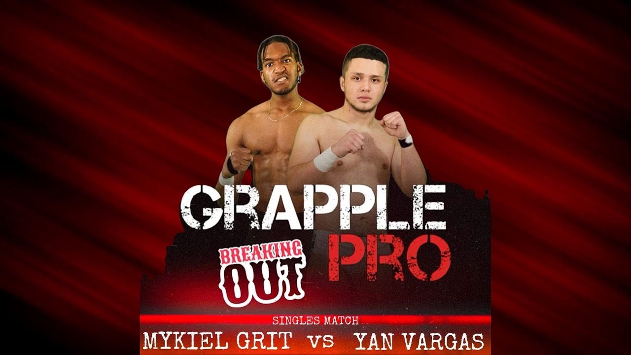 Live Pro Wrestling Grapple Pro Episode 55 3/4/24 Yan Vargas vs. Mykiel Grit from Breaking Out 2024