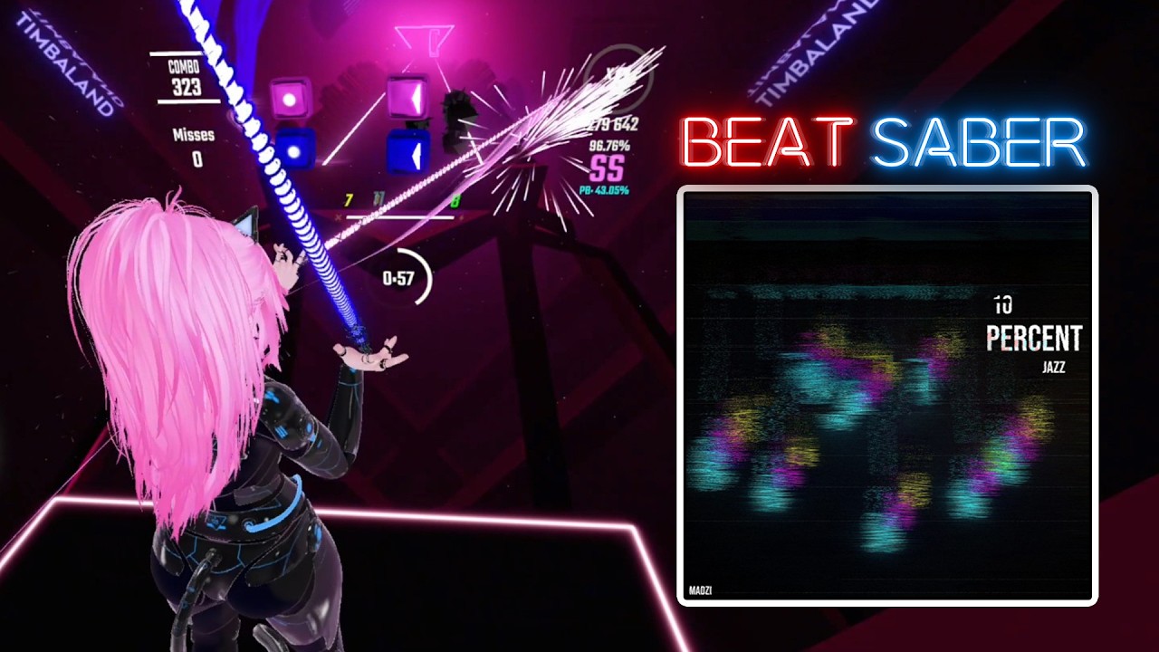 [Beat Saber]  10 Percent Jazz | by: MADZI  [FC]