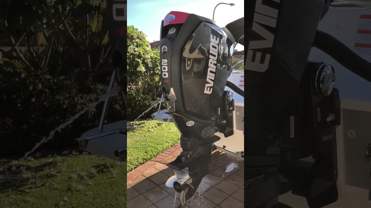 Evinrude ETEC G2 200HO Flush