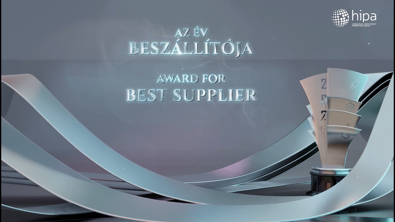 Award for Best Supplier - CsabaCast Kft.