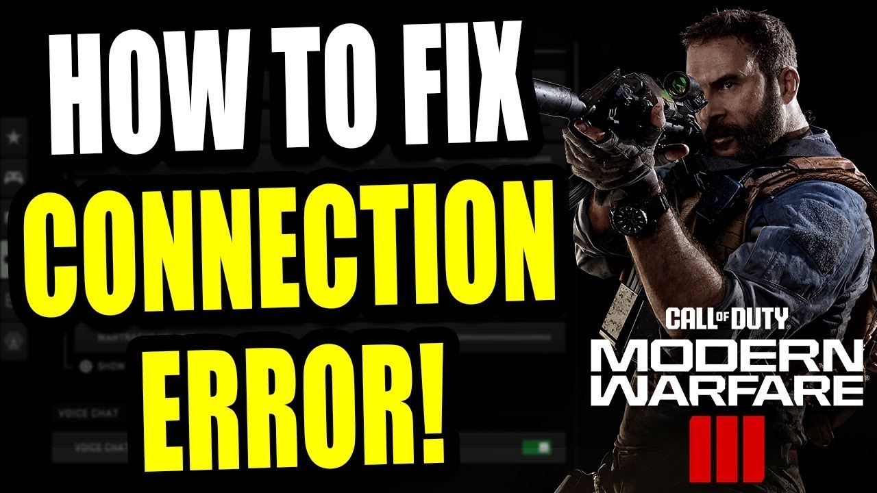 How to FIX CONNECTION FAILED on PS5 Call of Duty Modern Warfare 3 (Best Method!) MW3 Connection Fix!