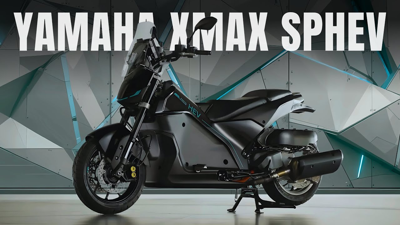 2025 Yamaha XMAX SPHEV Unveiled | The First Hybrid Scooter!?
