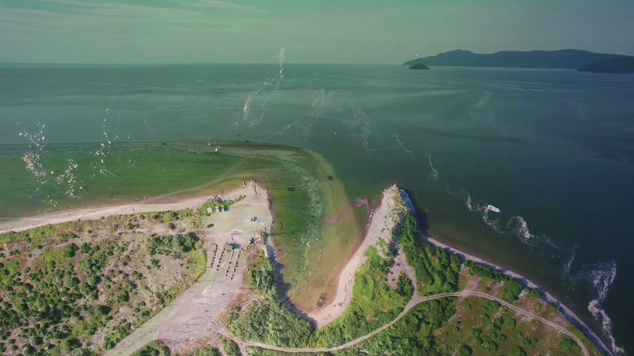 Магаданская область, Магадан-Армань-Балаганное, вид с верху, видео с дрона. Лето 2021