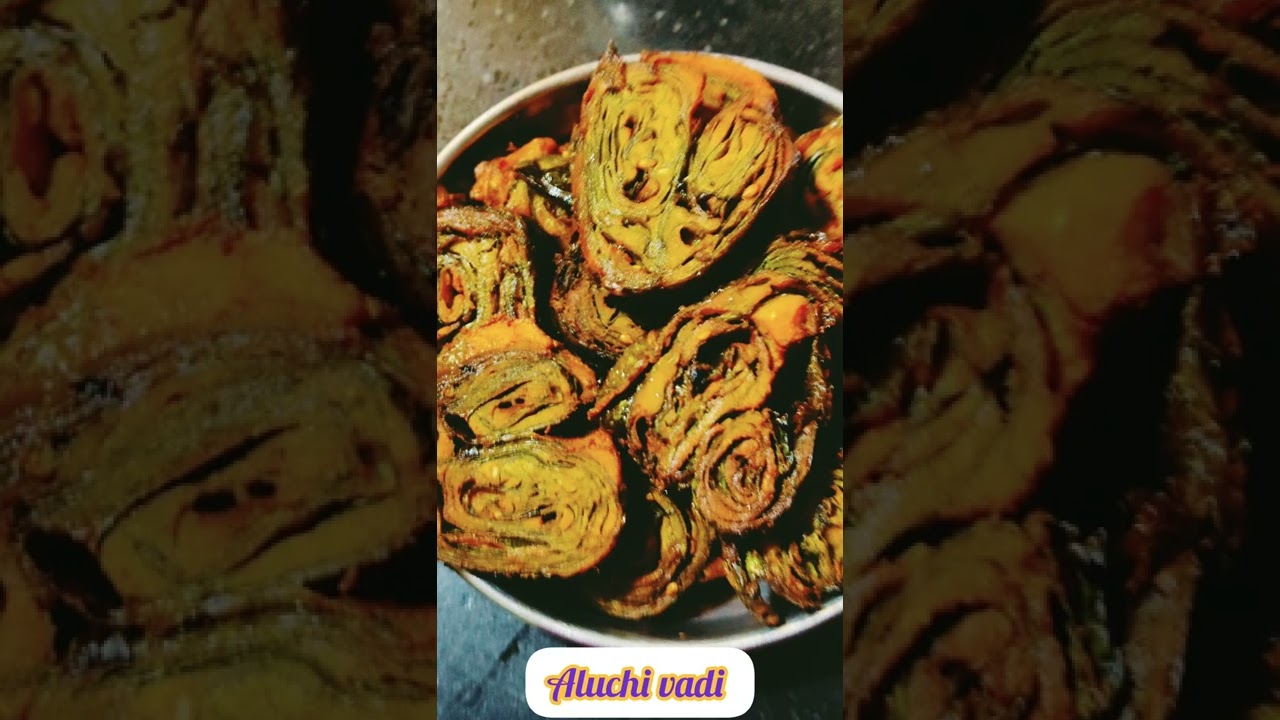 #aluchi vadi #vadi#aaluchya panachi vadi #aarbi ke patto ki vadi