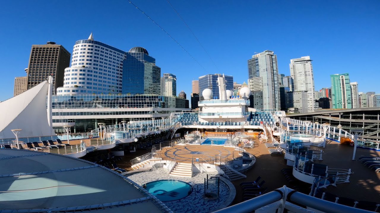 View of Vancouver, Canada from the Cruise Ship 