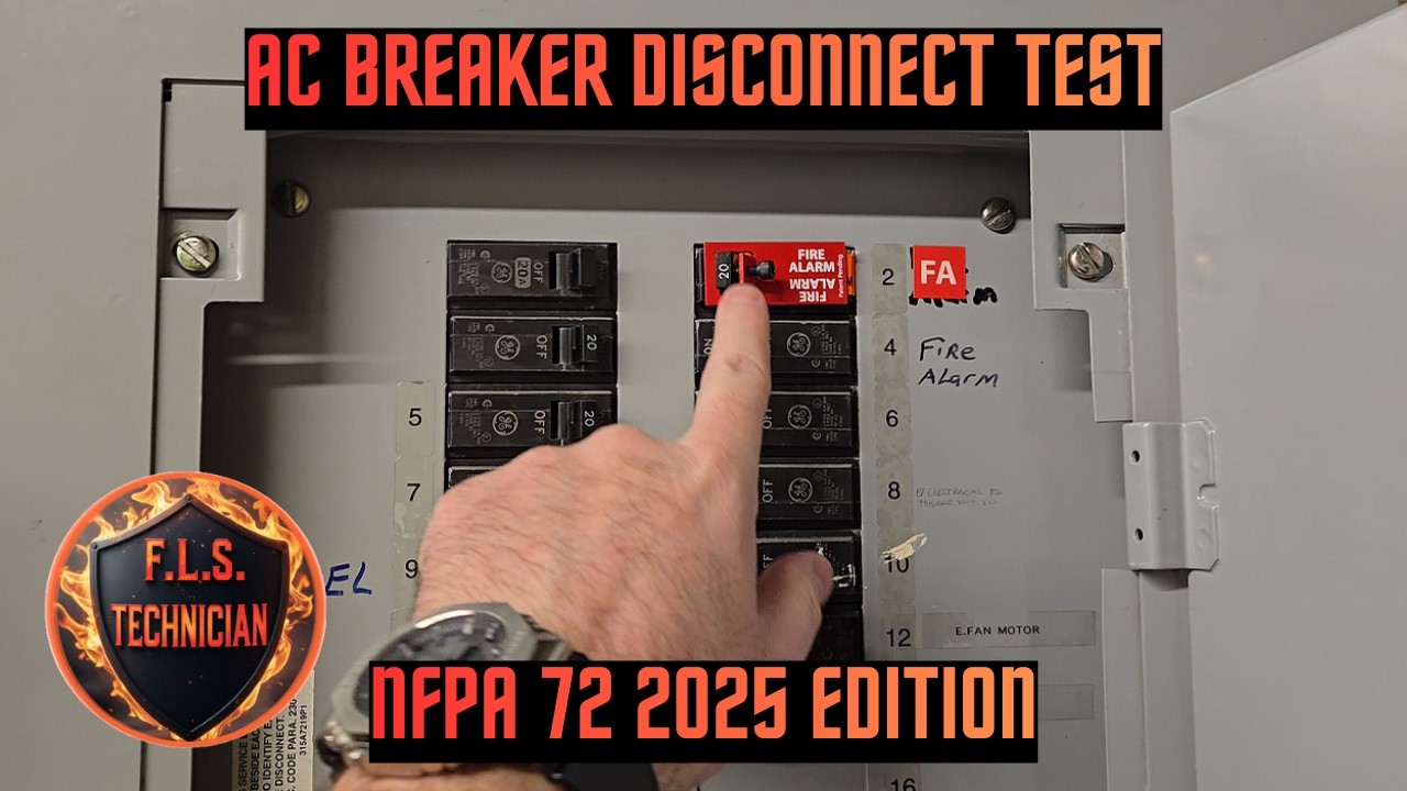 Potter IPA-4000 | How to do AC Breaker Disconnect Test