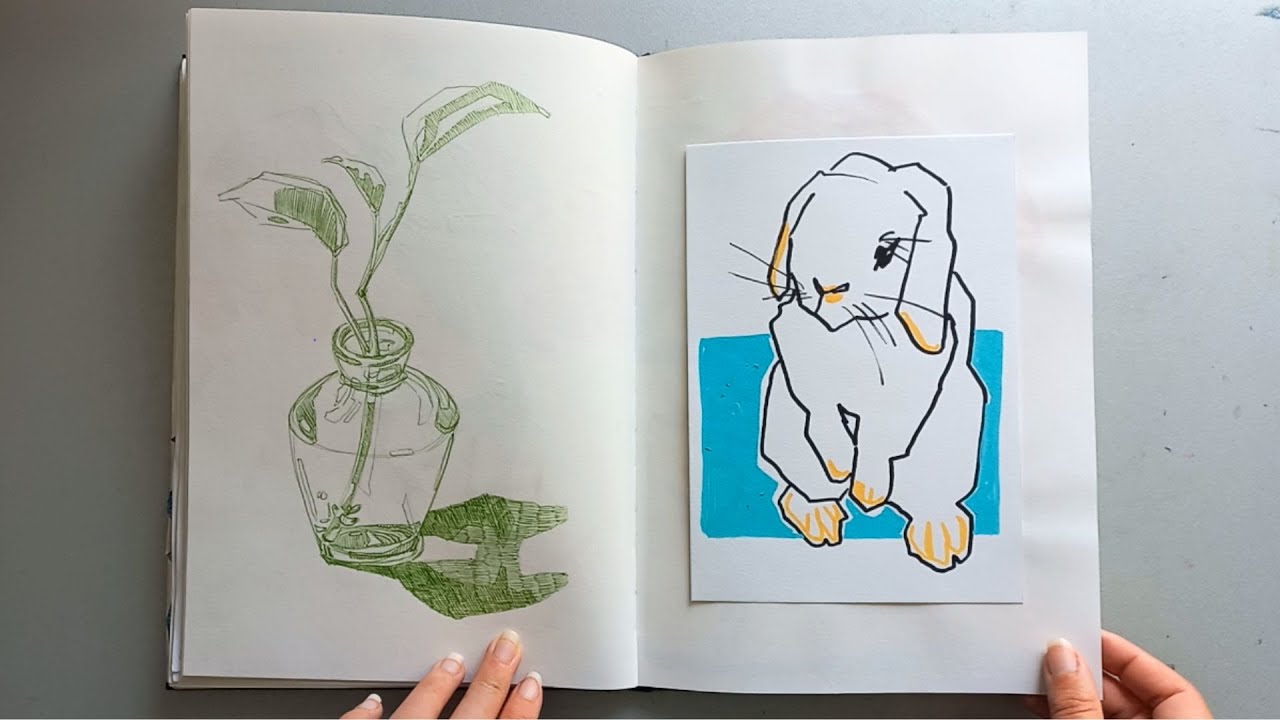 SKETCHBOOK  flip through