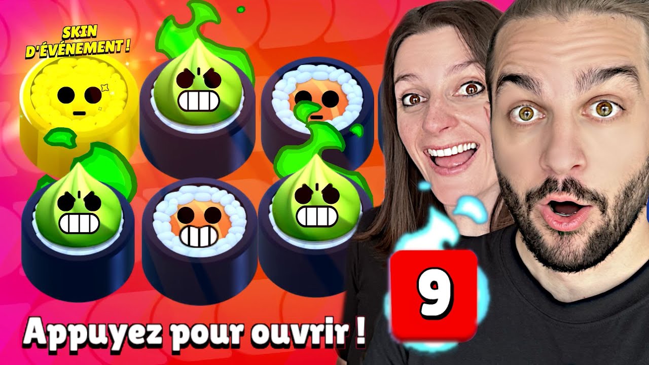 MEGA PACK OPENING SUSHI SUR BRAWL STARS ! ( On pack tous les Pouvoirs WASABI )