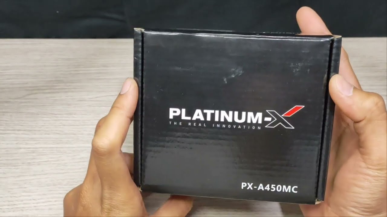 แกะกล่องรีวิว แอมป์จิ๋ว 1000W 4CH PLATINUM-X รุ่น A450MC มี Bluetooth ราคาแค่ 400 บาท จาก Lazada