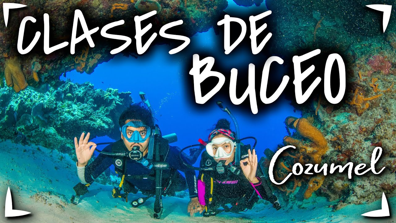 BUCEAR en EL MAR 🔴 PRINCIPIANTES ✅ BUCEAR en COZUMEL / CANCUN ► PADI Buceo CURSO 🔴 OPEN WATER DIVER