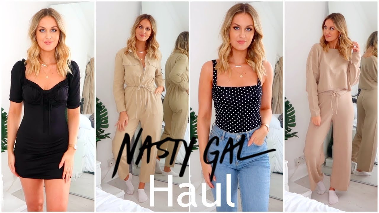 NASTY GAL HAUL & TRY ON