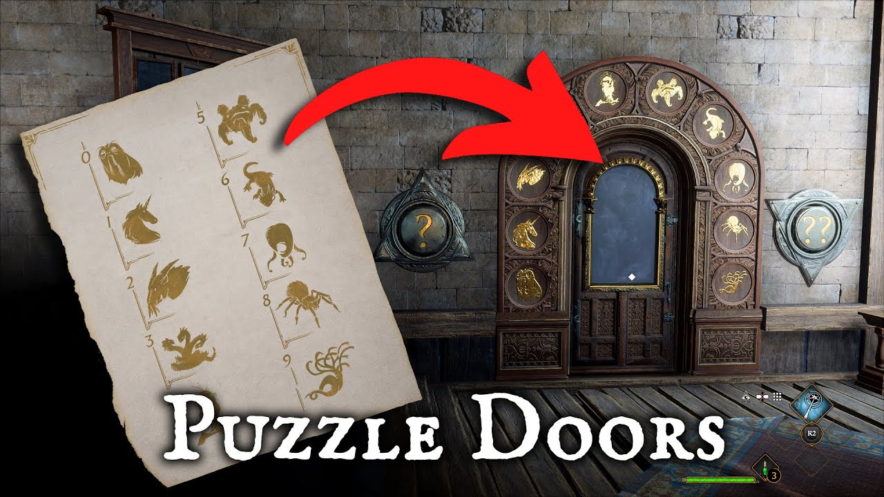 How To Open Puzzle Doors In Hogwarts Legacy