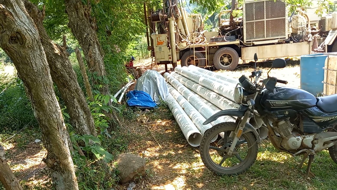 perforacion de pozo con maquina de alto nivel en Honduras
