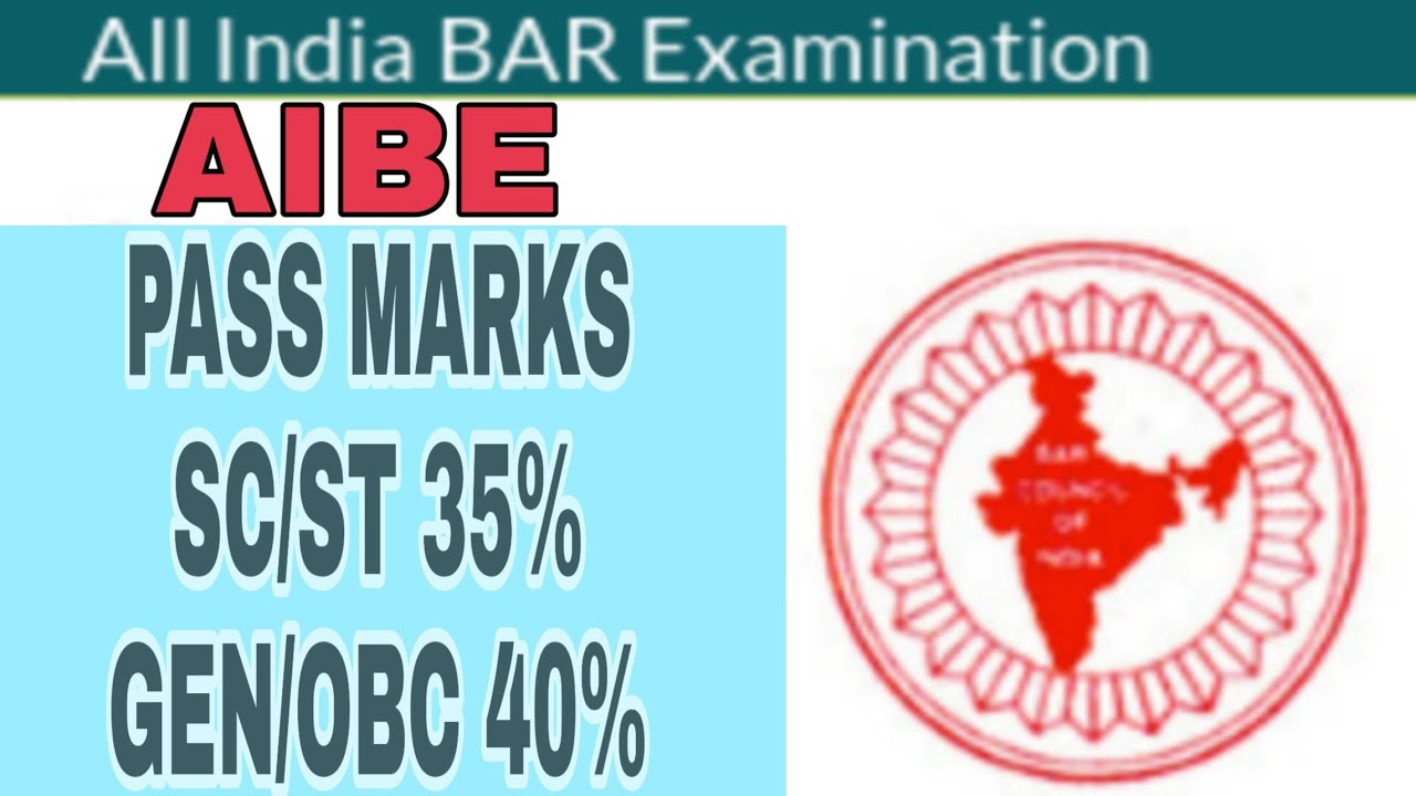 AIBE Exam पास करने के लिए कितने नम्बर लेने होते है I #AIBE Exam #PASS Marks II By Law Center
