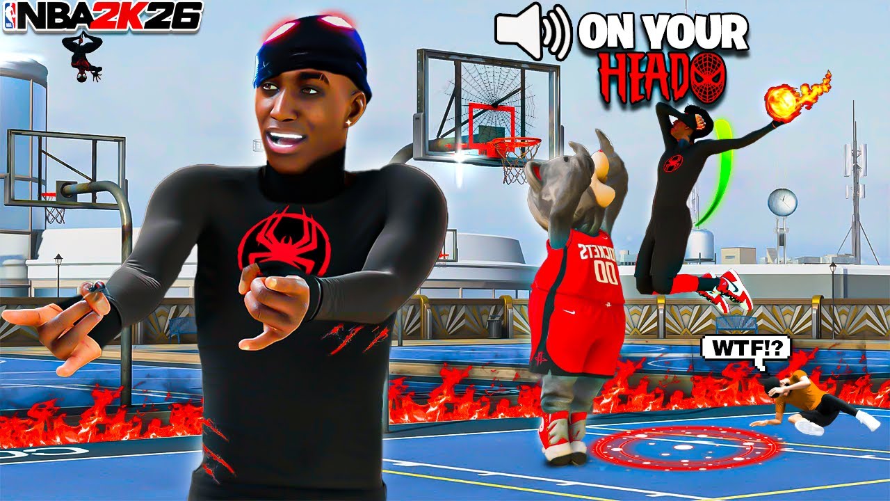 В NBA2K26 бог дриблинга захватывает парк Ривет-Сити в роли Майлза Моралеса!! *Стало токсично*