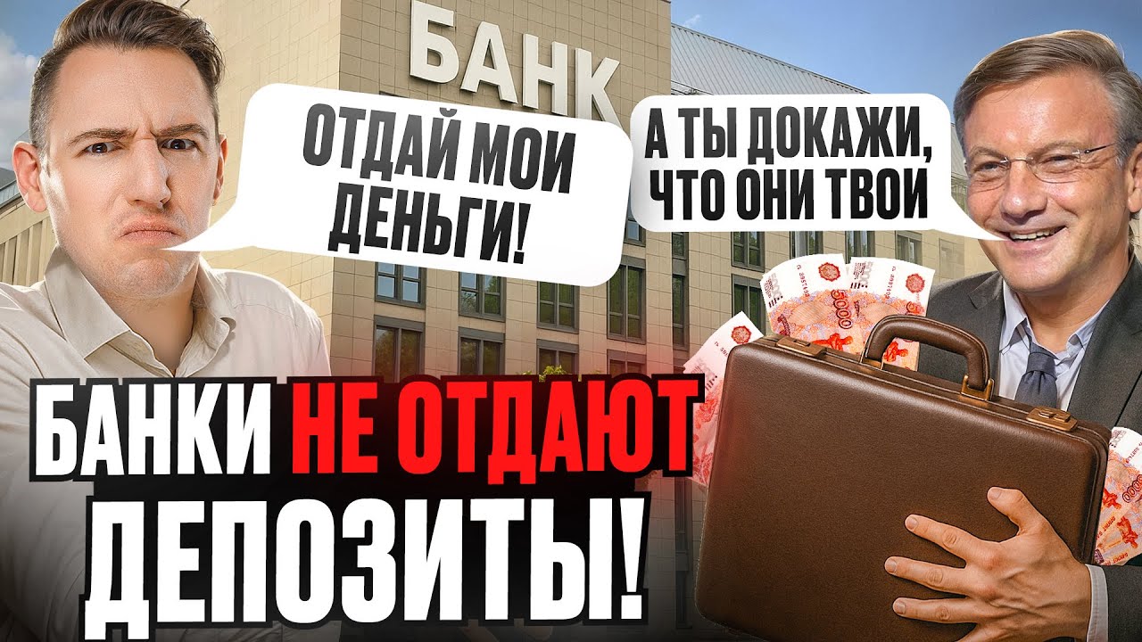 Почему Банки Внезапно ЗАМОРАЖИВАЮТ Депозиты?