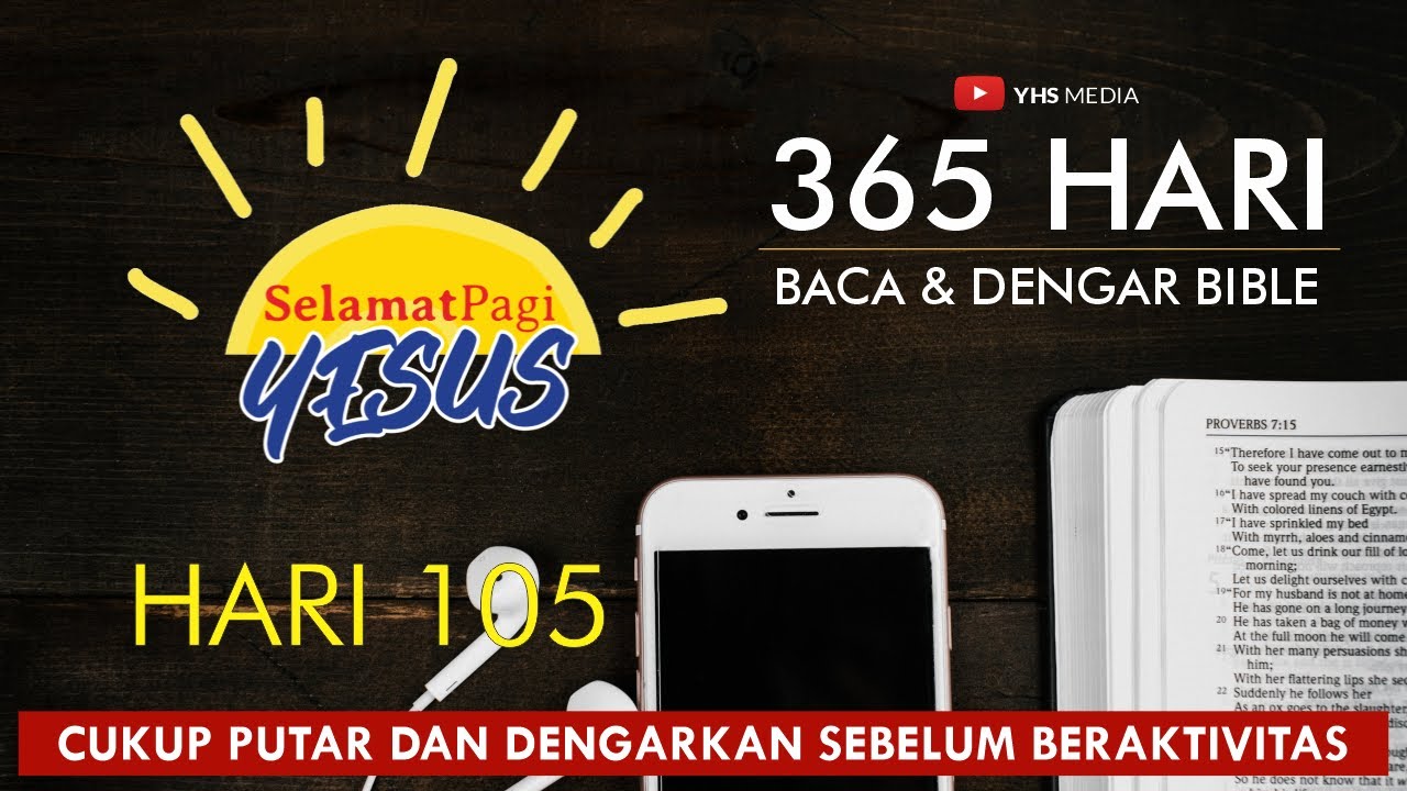 SELAMAT PAGI YESUS: DAY 105 (Hakim-Hakim 5-6, Roma 3)