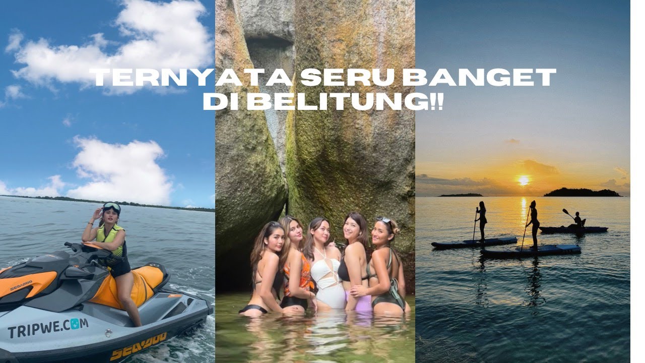 VLOG #15 - GIRLS TRIP TO BELITUNG! SUPER FUN | NAMIRA ADZANI