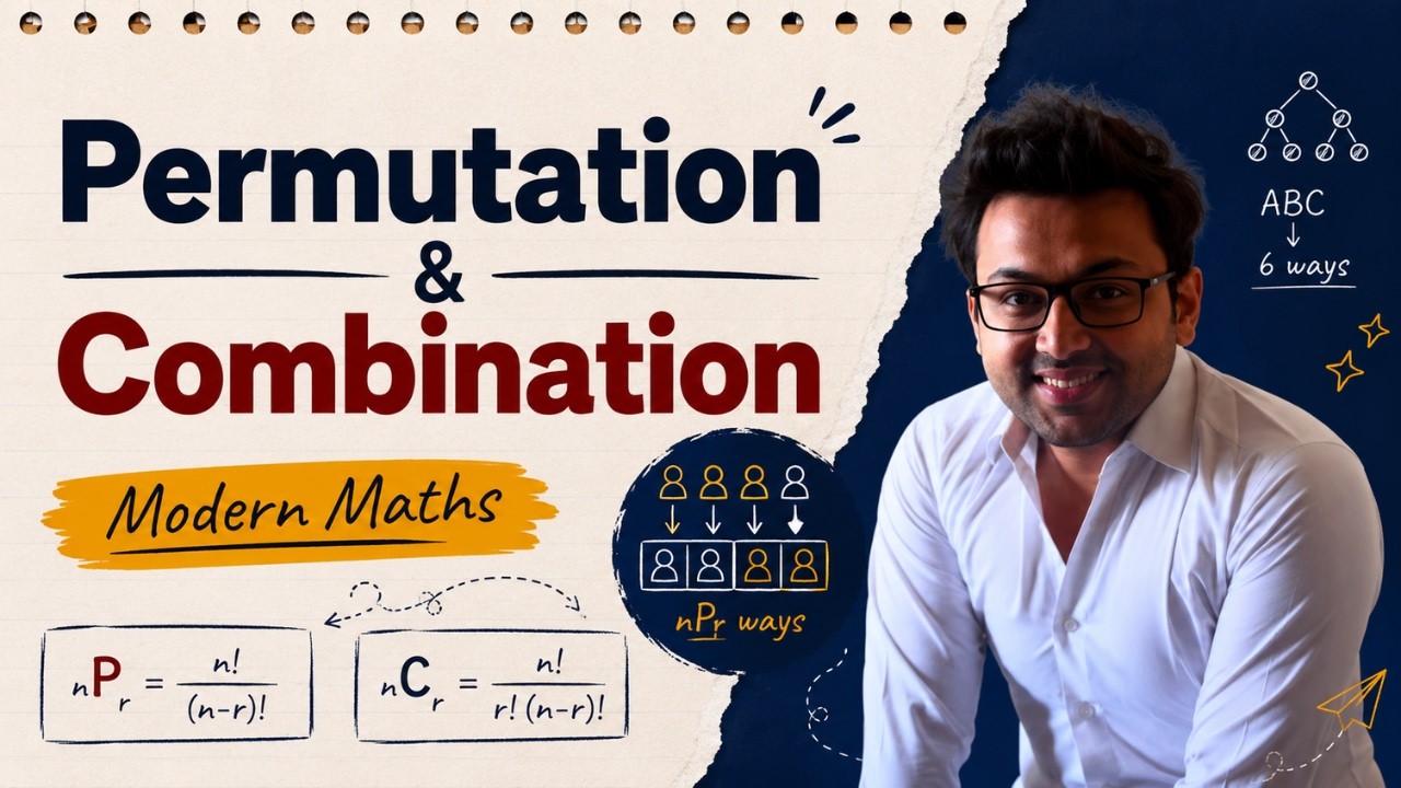 Permutation & Combination for CAT - Perfect Revision Video - All concepts in one video.