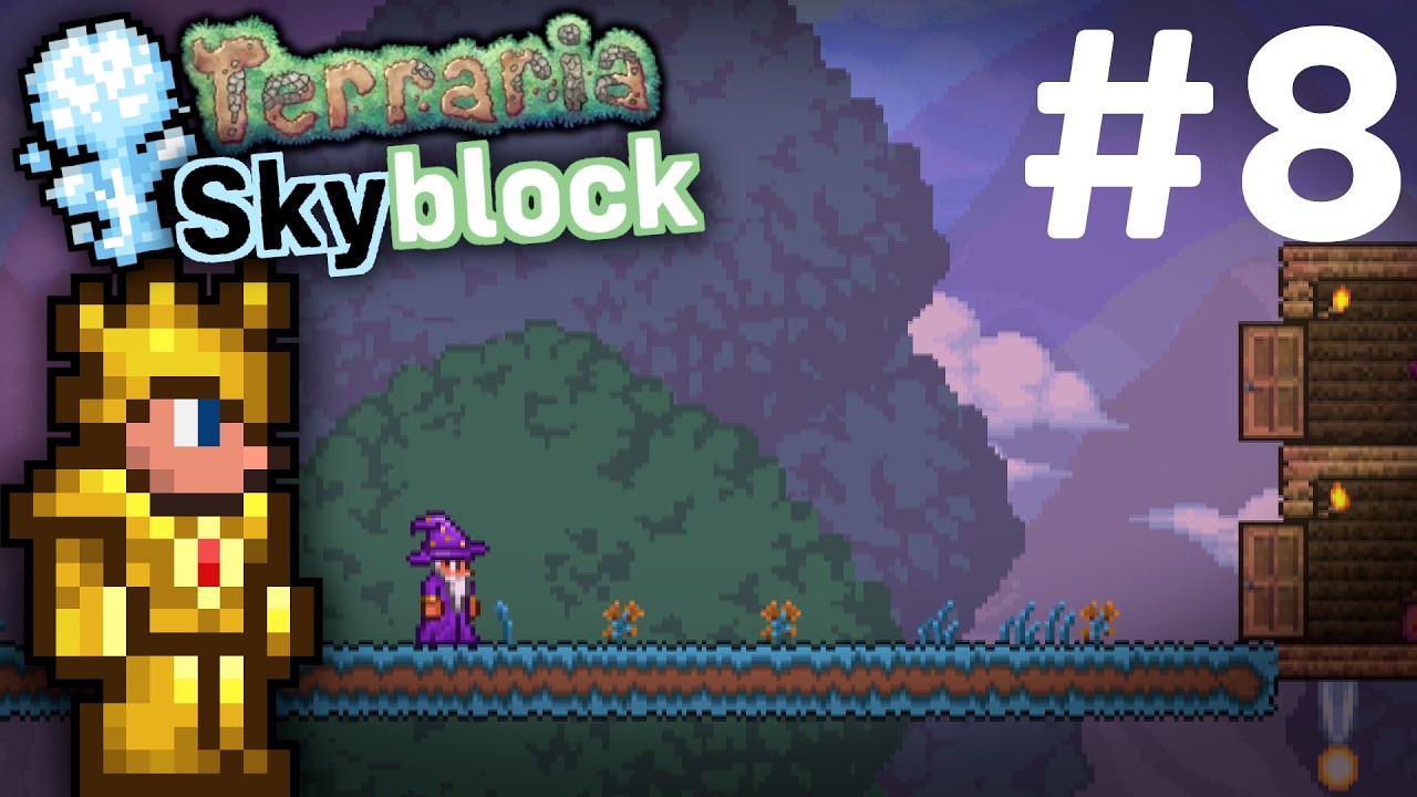 Ósmy stream Terraria 1.4.5! (Skyblock)