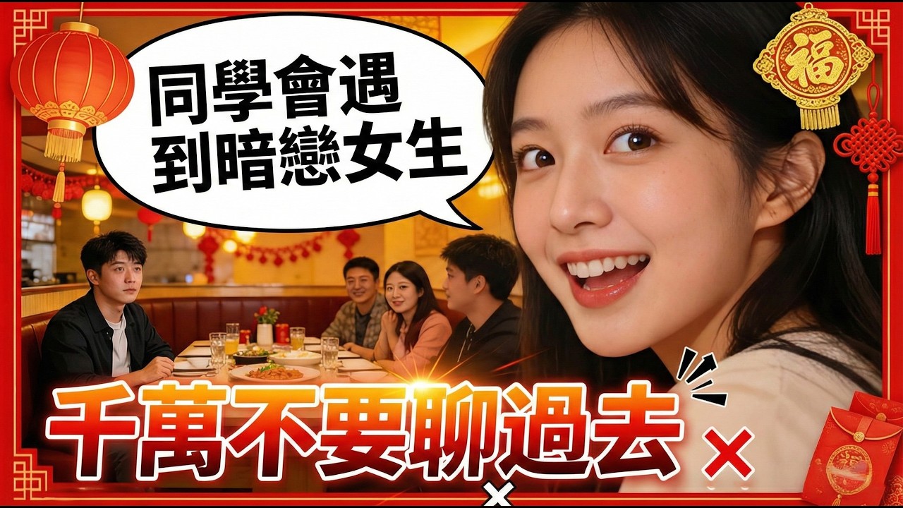 同學會要「這樣聊」女生才會《重新對你心動》！！