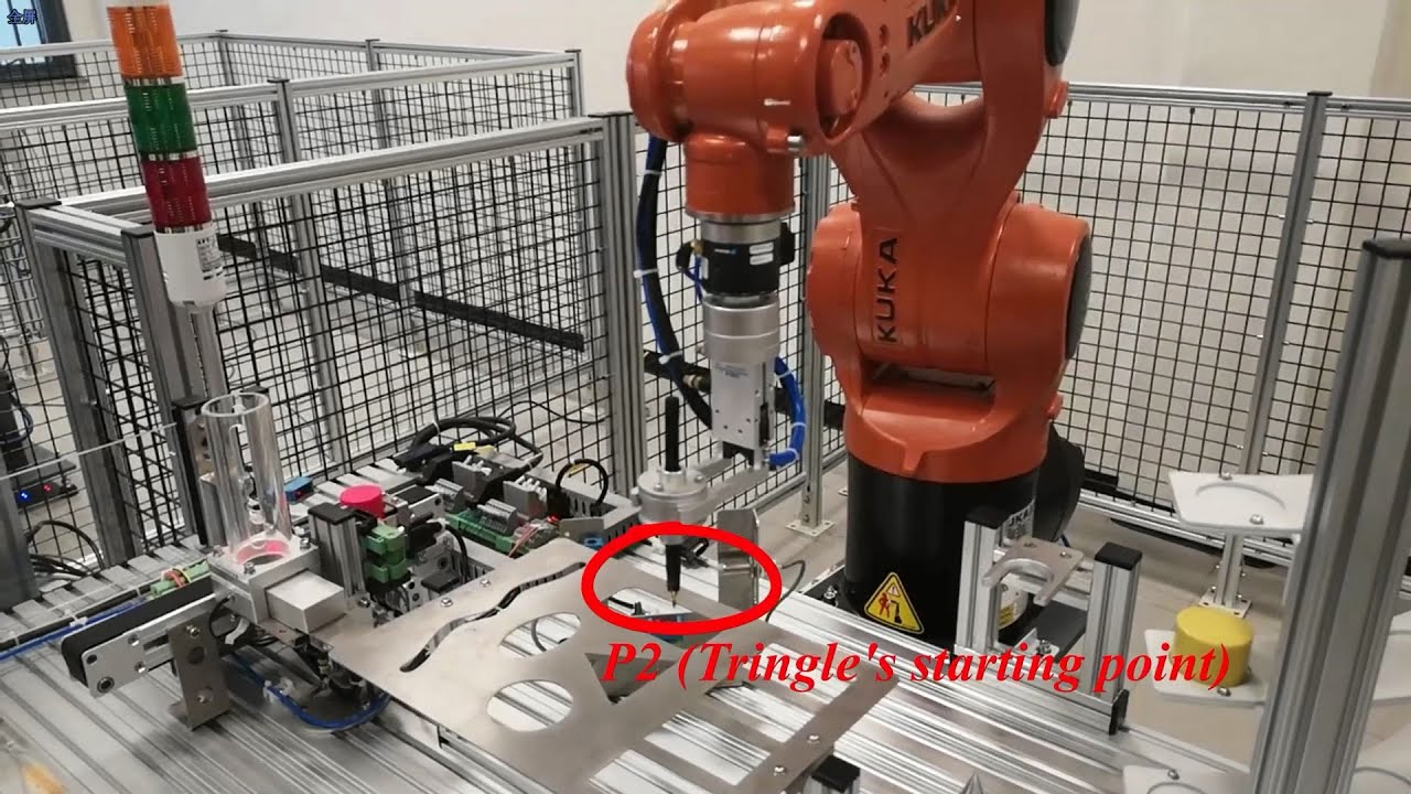 Robot's 3 basic motion: SPTP, SLIN & SCIRC