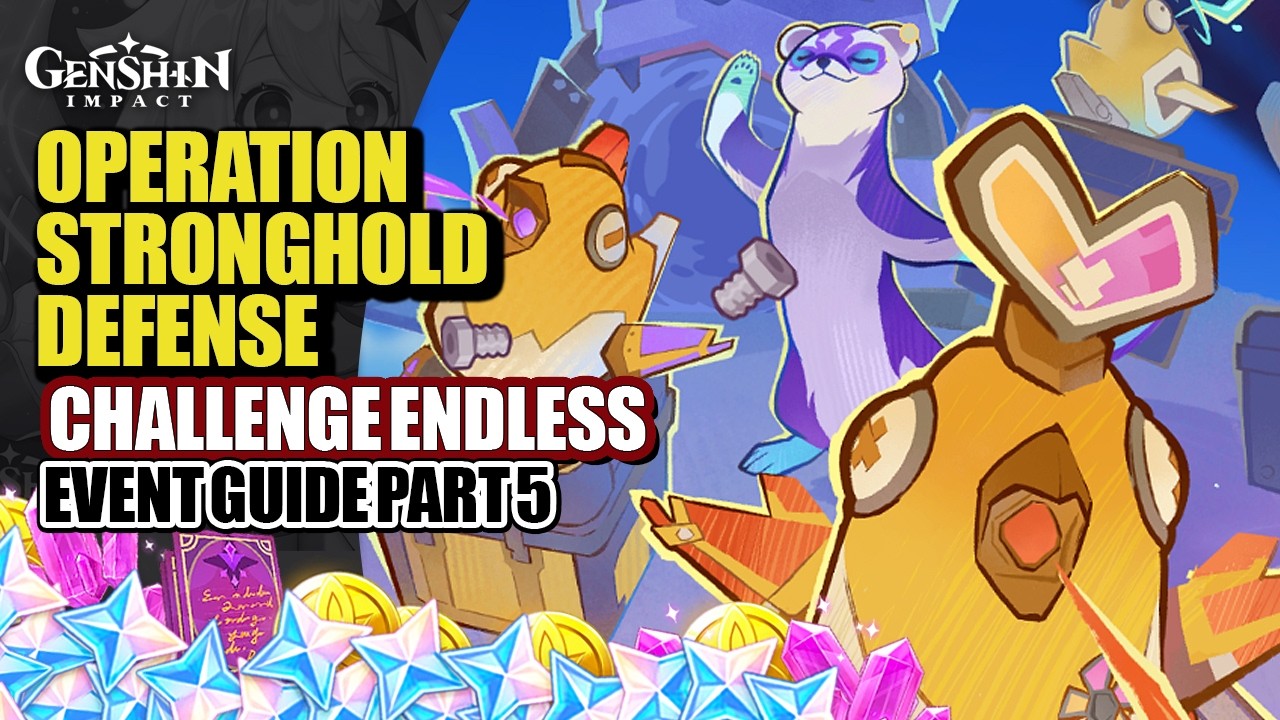 Operation Stronghold Defense Event Guide Day 5 | Perfect Score Formation | Genshin Impact Luna V