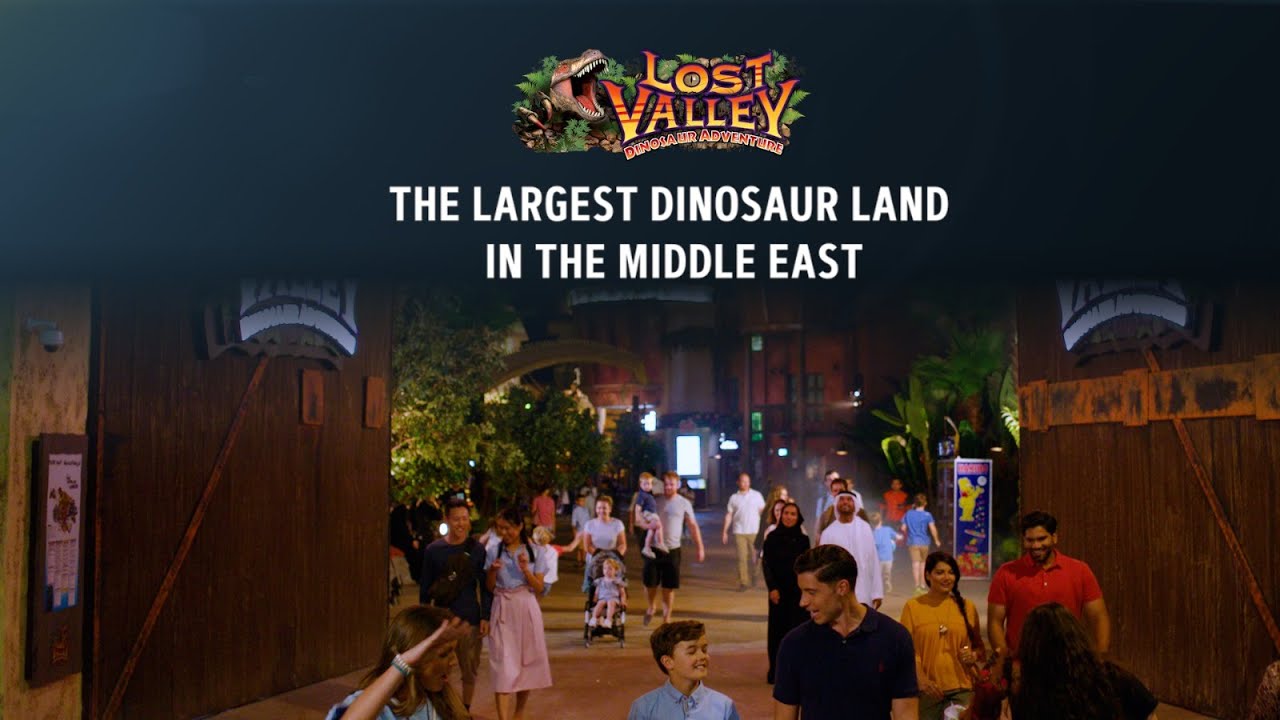 Discover the Lost Valley at #IMGWorlds Dubai! 🦖✨The largest Dinosaur Land in the Middle East.