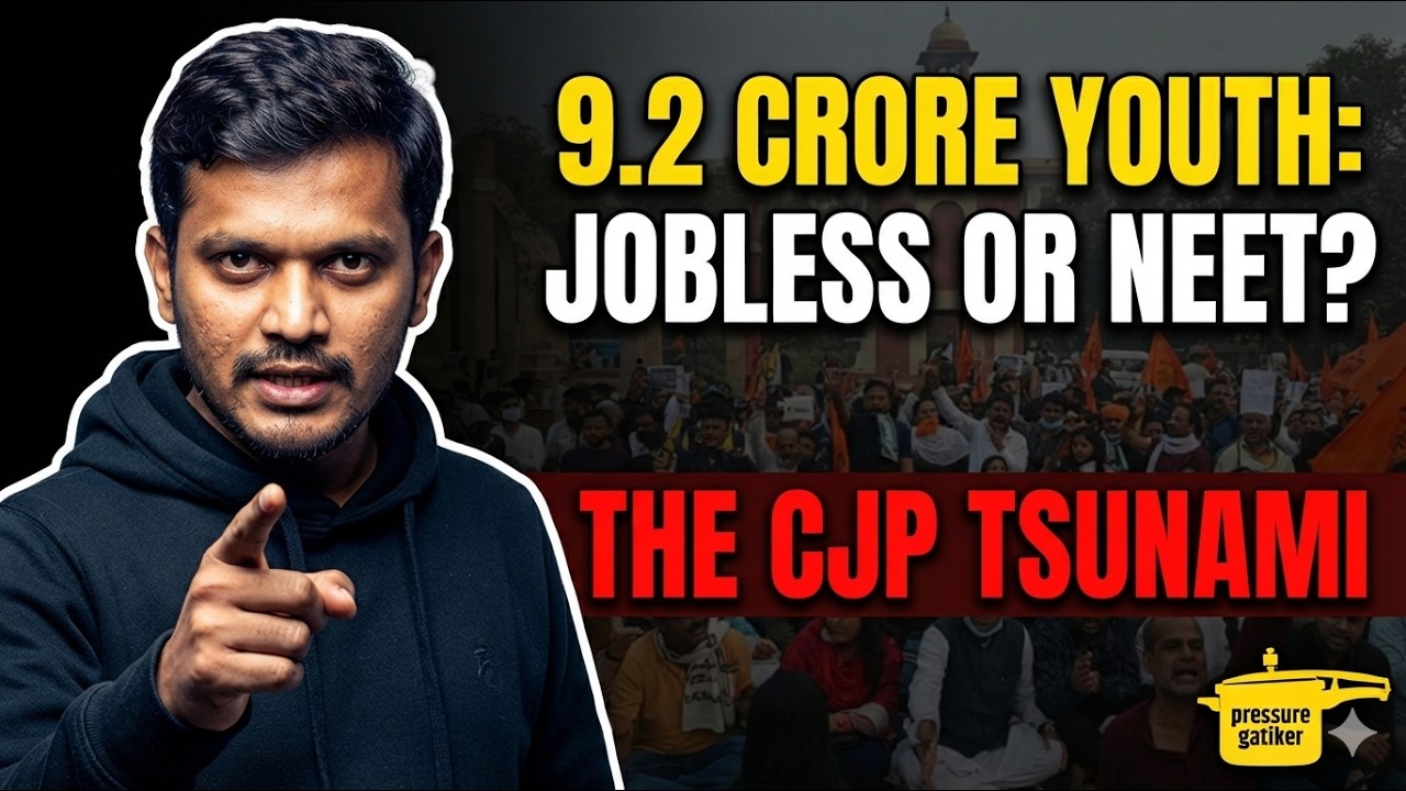 The CJP Protest Truth: 9.2 Cr Youth vs The System